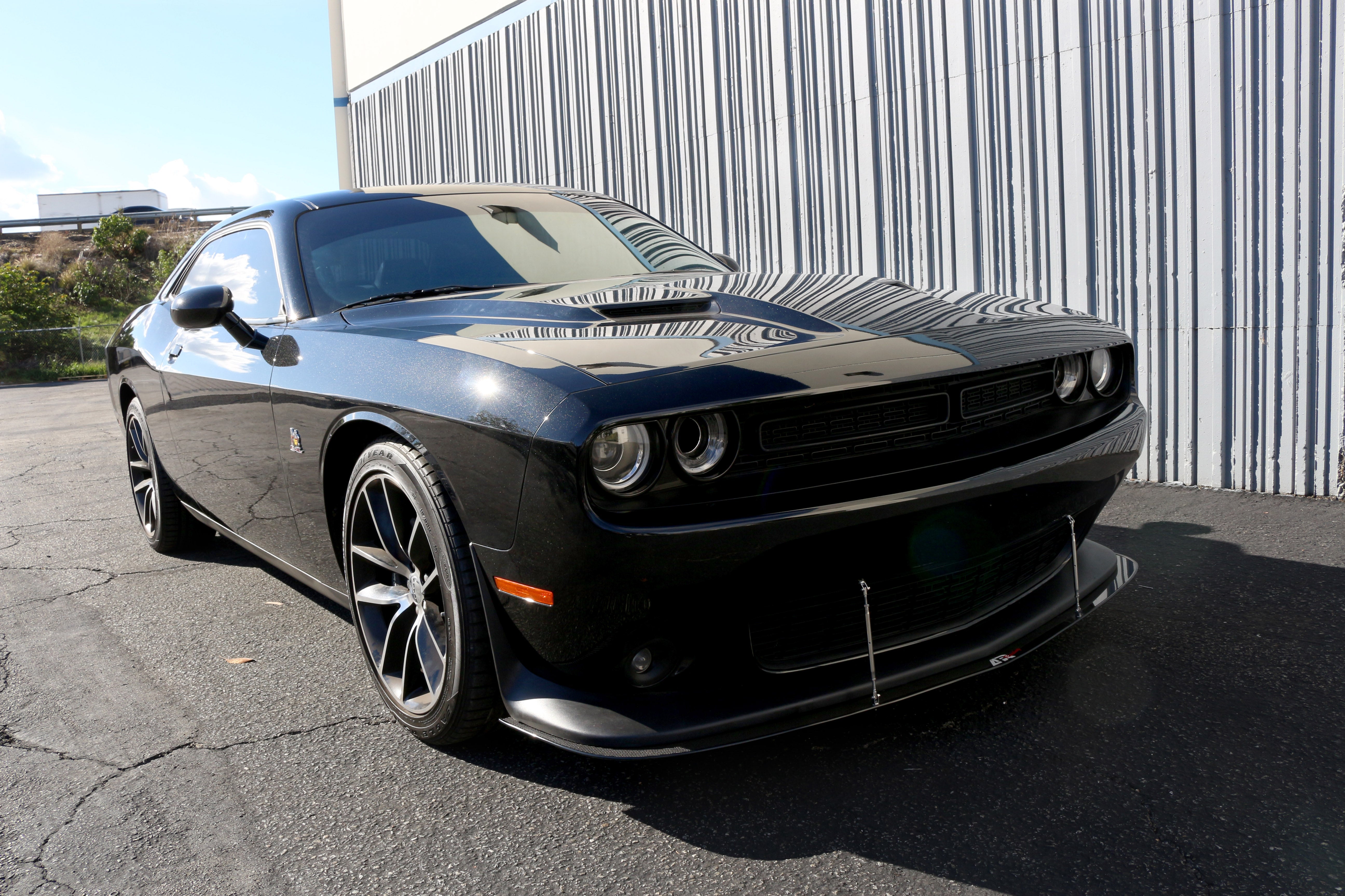 APR Peformance  Dodge Challenger Scat Pack/ SRT Front Wind Splitter 2015 - 2023