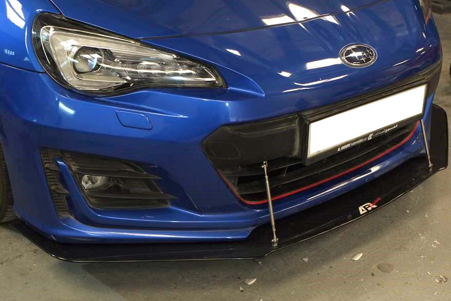 APR Peformance  Subaru BRZ Carbon Fiber Wind Splitter w/ Rods 2017-2021