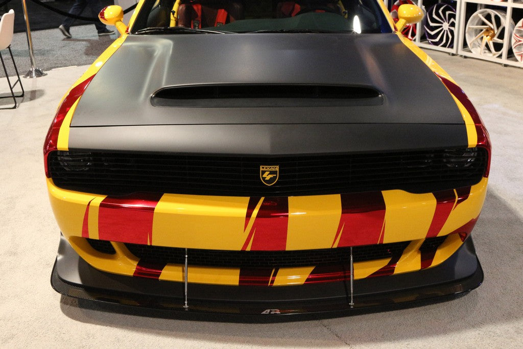APR Peformance  Dodge Challenger Demon/ Hellcat Widebody Front Wind Splitter 2018 - 2023