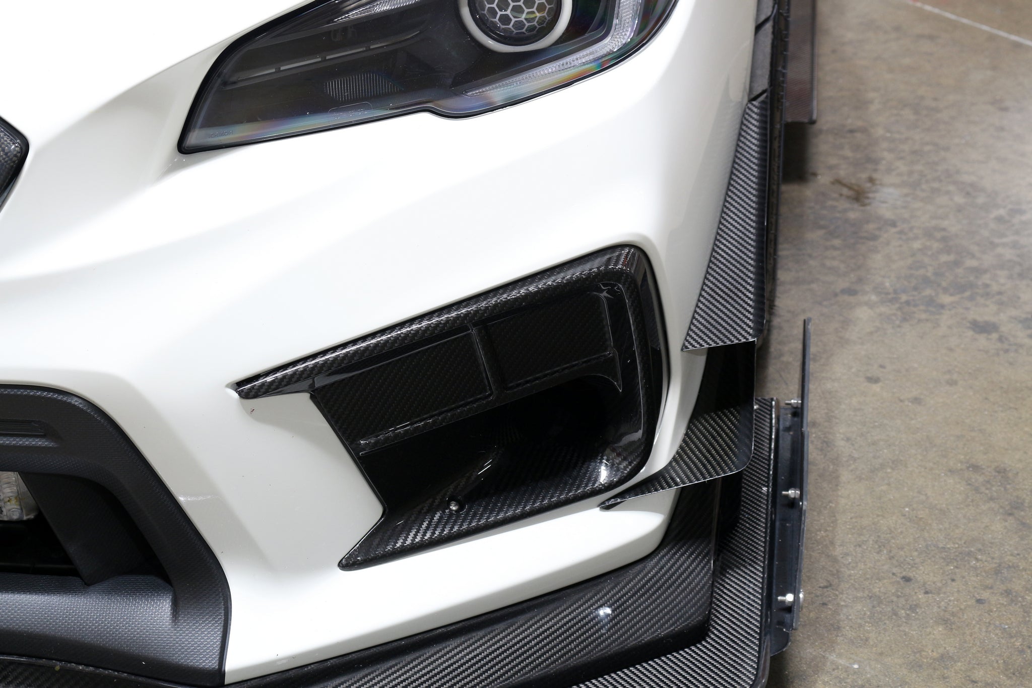 APR Peformance  Subaru WRX STI Carbon Fiber Canard 2018-2021