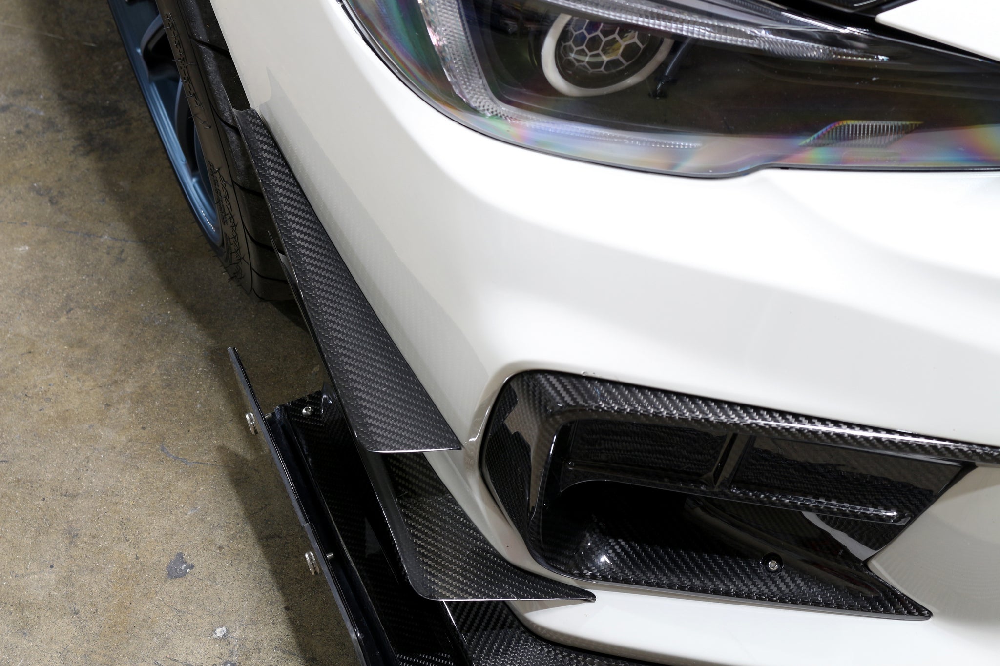 APR Peformance  Subaru WRX STI Carbon Fiber Canard 2018-2021