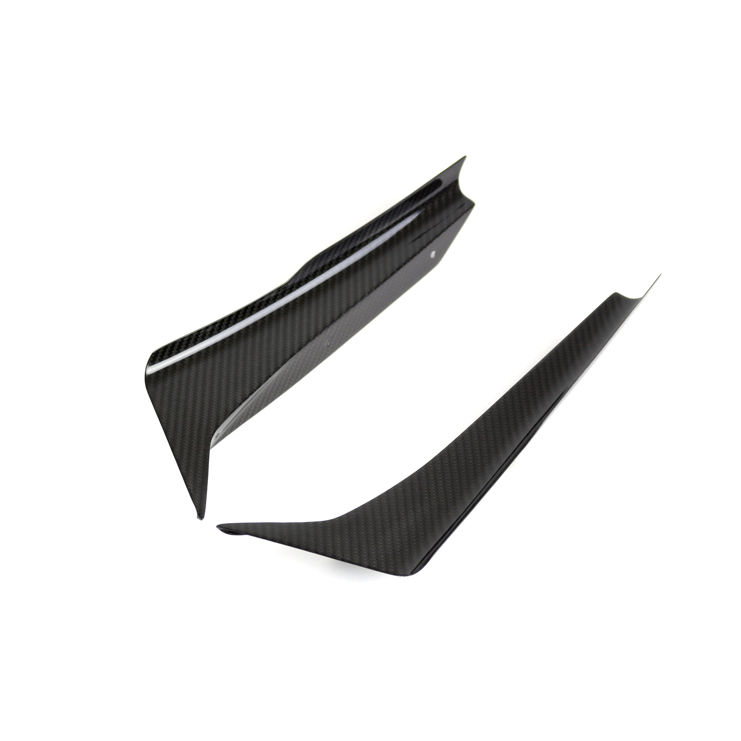 APR Peformance  Subaru WRX STI Carbon Fiber Front Bumper Bottom Canards 2018-2021