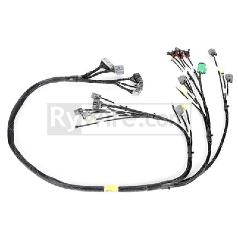 Rywire Honda B-Series OBD1 Tuck Budget Engine Harness with OBD1 Distributor, Injector, Alternator, and 92-95 ECU Plugs (Adapter Required)