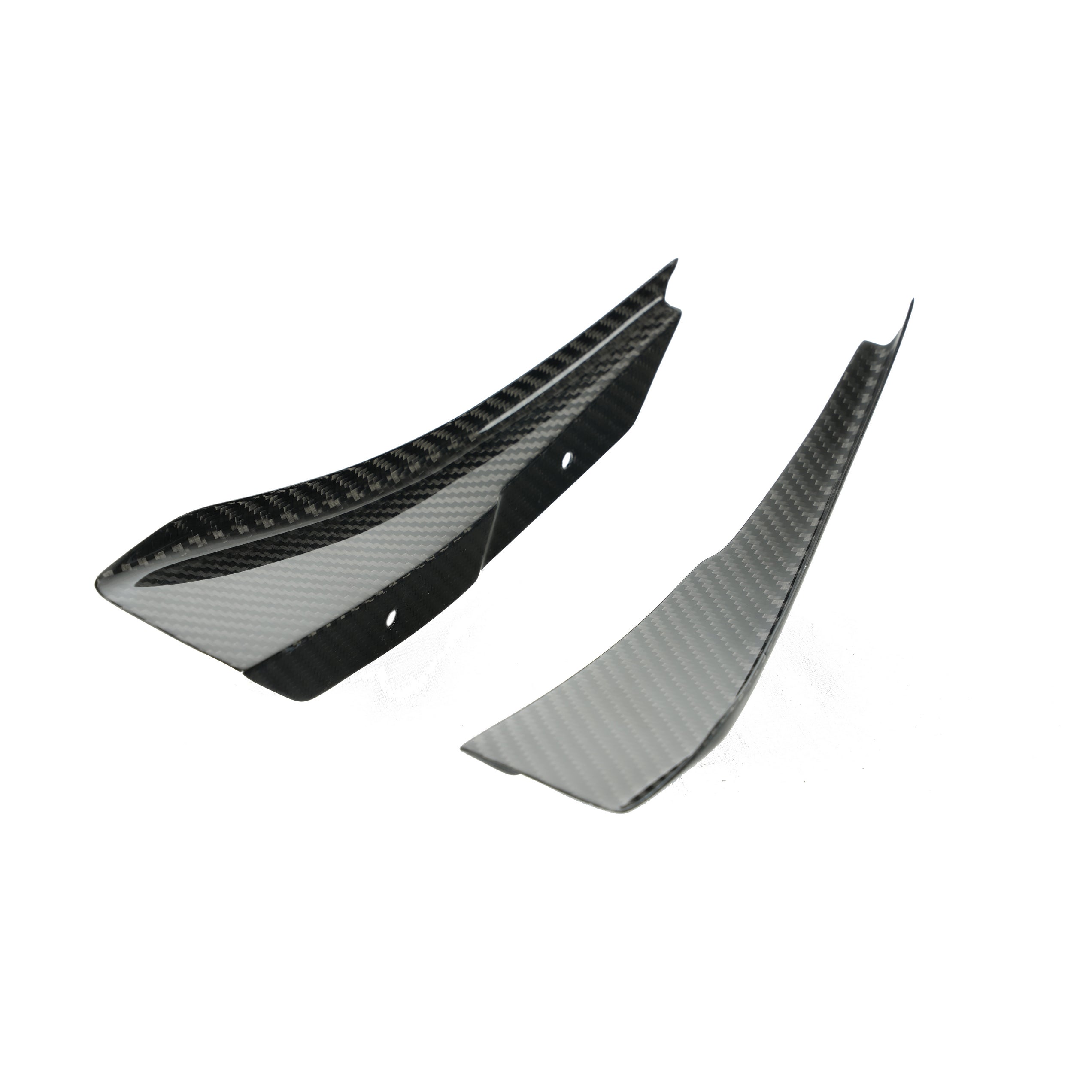APR Peformance  Subaru WRX Carbon Fiber Front Bumper Canards 2022-2023