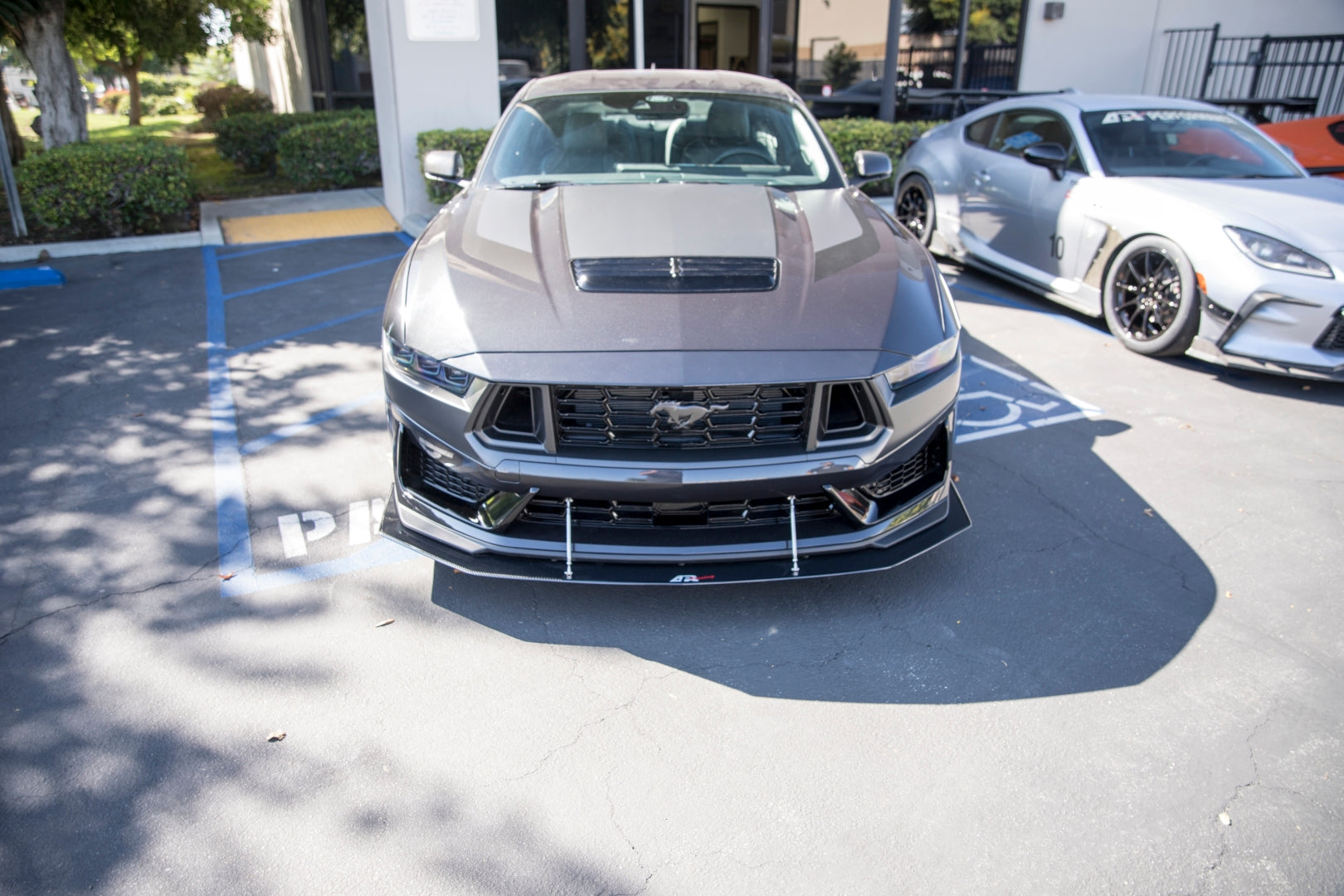 APR Peformance  Ford Mustang Dark Horse Base Front Wind Splitter 2024 - 2024