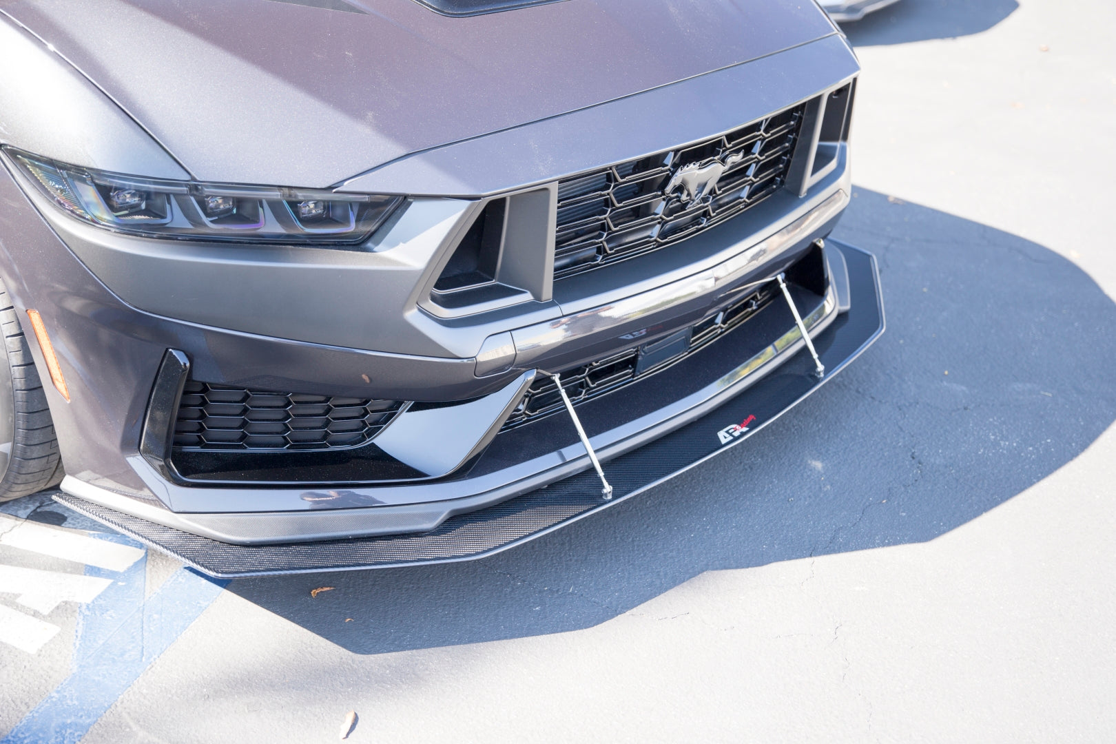 APR Peformance  Ford Mustang Dark Horse Base Front Wind Splitter 2024 - 2024