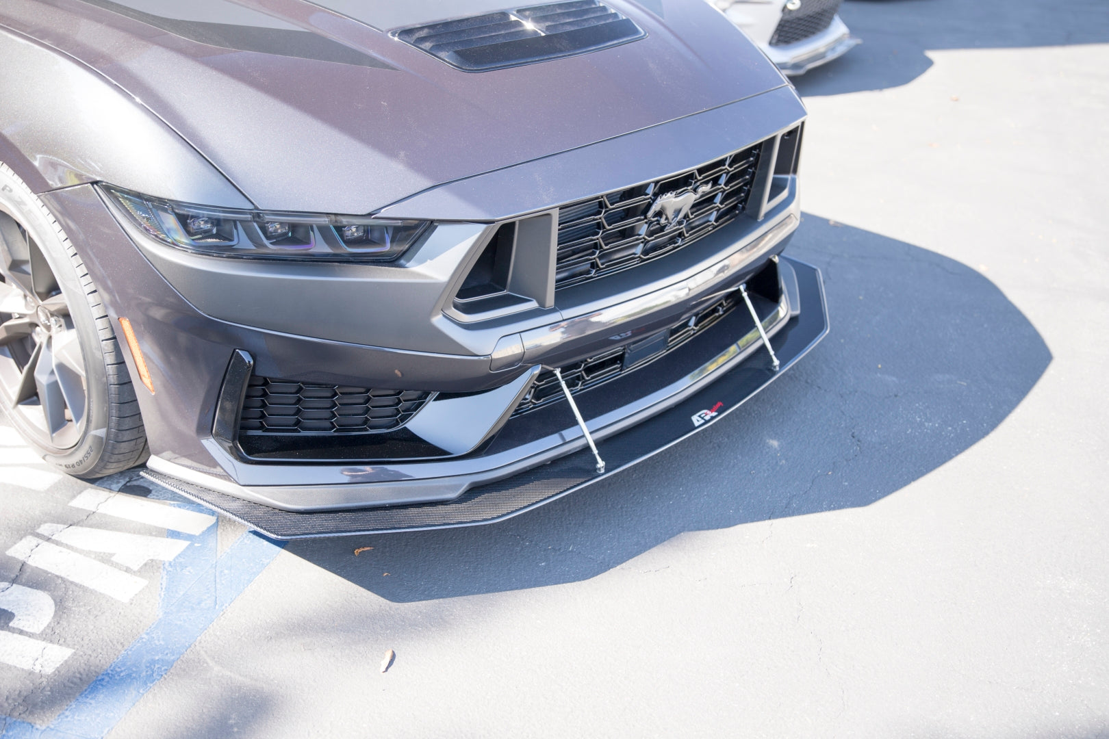 APR Peformance  Ford Mustang Dark Horse Base Front Wind Splitter 2024 - 2024
