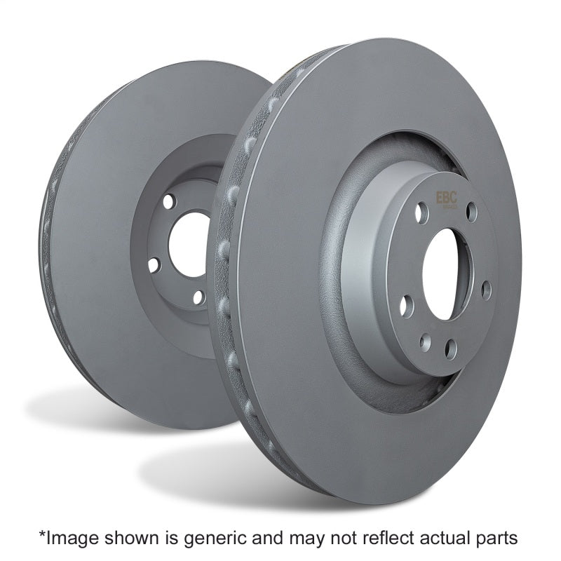 EBC Ultimax Slotted Rotors for Subaru Legacy, Outback, WRX & Tribeca – Front Set Part Number EBCRK7337