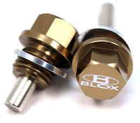 BLOX Racing Magnetic Drain Plug for Nissan, Toyota, Daihatsu - 12x1.25mm Thread Size