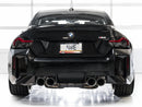 AWE Tuning 23-24 BMW G87 M2 Track Edition Exhaust - Chrome Silver Tips