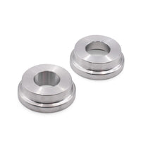 BLOX Racing 2-Piece Billet Aluminum Solid Shifter Bushing for Honda Civic and Acura Integra - Silver