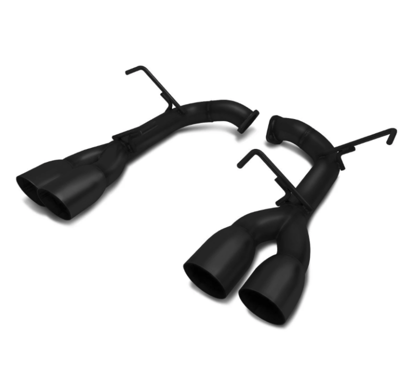 BLOX Racing Muffler Delete Kit for 2015-2021 Subaru WRX and STI - Black Tip
