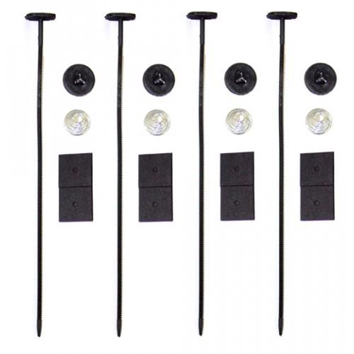 BLOX Racing Mounting Kit for Electric Slim Fan – Reliable Automotive Fan Support
