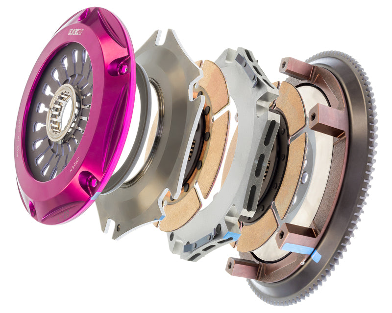 Exedy Hyper Twin Cerametallic Clutch Kit for 2003-2007 Mitsubishi Lancer Evolution - 200mm Pull Type