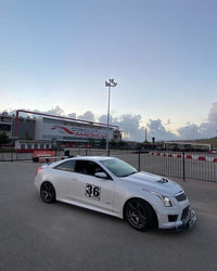 APR Cadillac ATS-V Front Wind Splitter 2016-2019 (with Carbon Package)