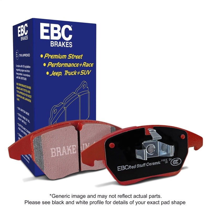 EBC 2019+ Mazda 3 (BP) 2.5L Redstuff Rear Brake Pads
