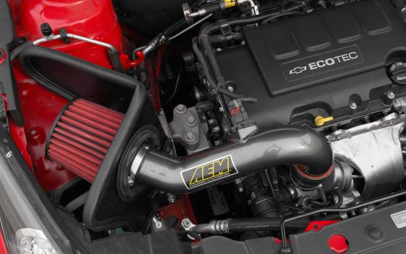 AEM Induction 2011-2014 Chevrolet Cruze 1.4L Cold Air Intake System - Gunmetal Gray