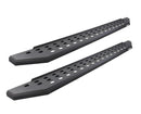Kit Go Rhino 2022 Toyota Tundra Crew Max con estribo RB20 + soportes + 4 escalones de caída RB20 - Tex. Blk