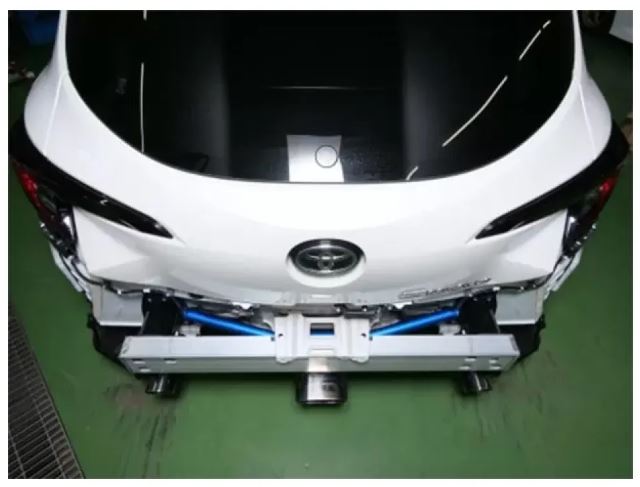Cusco Power Brace Rear End (Inside Bumper Cover)  23+ Toyota GR Corolla (GZEA14H) | (1H1 492 RE)