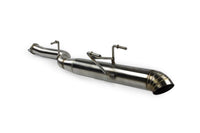 ISR Performance Series II - EP Single Tip Blast Pipe Exhaust - Resonated - 89-94 Nissan 240sx (S13) (IS-S2EPSR-S13)