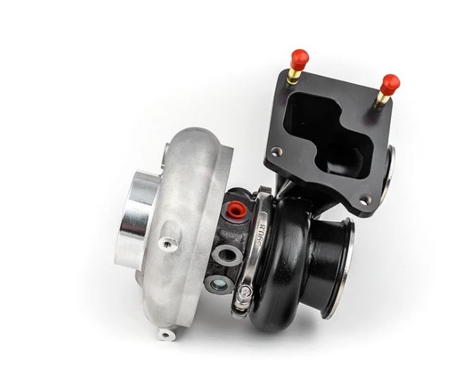 Forced Performance Mitsubishi Evo 9 Black Turbocharger Journal Bearing MHI Turbine Hsg w/18PSI WG (2005064)