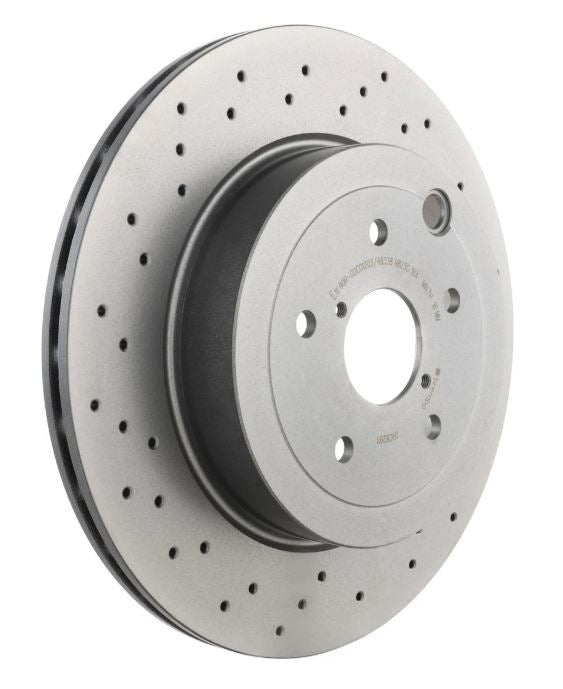 Brembo 18-20 Subaru WRX STI Rear Premium UV Coated OE Equivalent Rotor (09.C829.11)