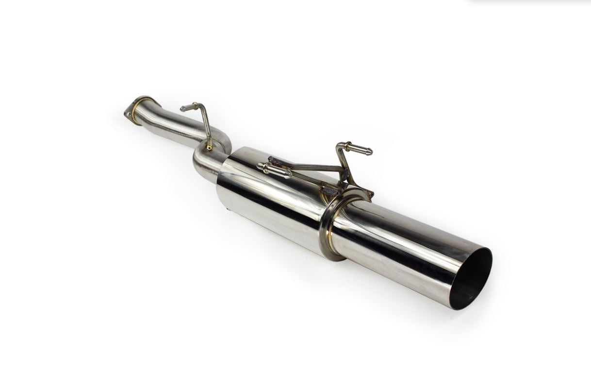 ISR Performance Series II - GT Single Exhaust System - Resonated - 89-94 Nissan 240sx (S13) (IS-S2GTR-S13)