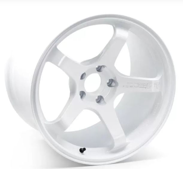 Advan GT Beyond 18X9.0" +38 5-114.3 Racing White Wheel (YAQB8I38EW)