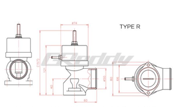 GReddy Type R Universal BOV Standard Spring