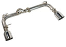 Remark 2022+ Subaru BRZ/Toyota GR86 Axle Back Exhaust w/Stainless Steel Double Wall Tip (RO-TSZ8-D)