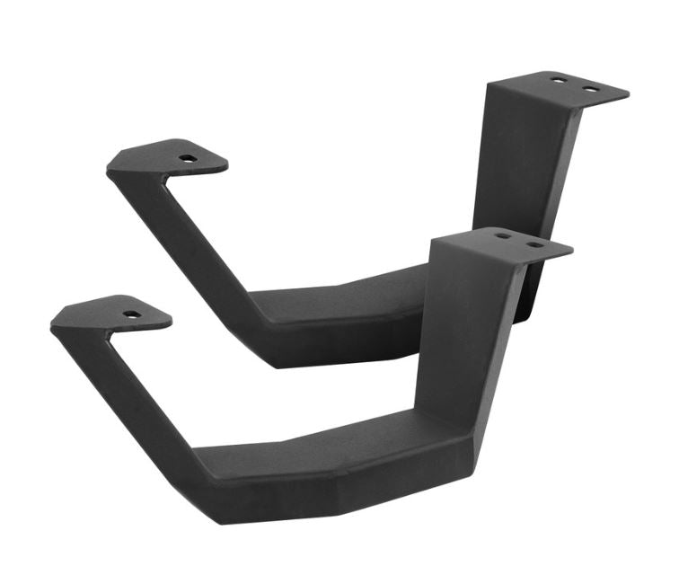 Go Rhino 2022 Toyota Tundra DC 4dr Kit con estribo RB20 + soportes + 4 escalones de caída RB20 - Tex. Blk