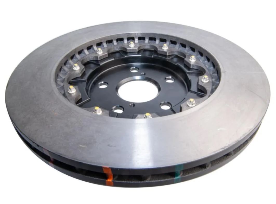 DBA 16-22 Lexus RC350 F Sport (w/356mm Frt Rotor) 2 Piece Front 5000 Series Plain Rotor w/Black Hat (53910BLK)