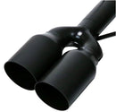 REMARK 2022+ Subaru WRX VB Stainless Single Wall Tip (4in) Axle Back Exhaust- Cerakote Black Coating (RO-TSVB-S4B)