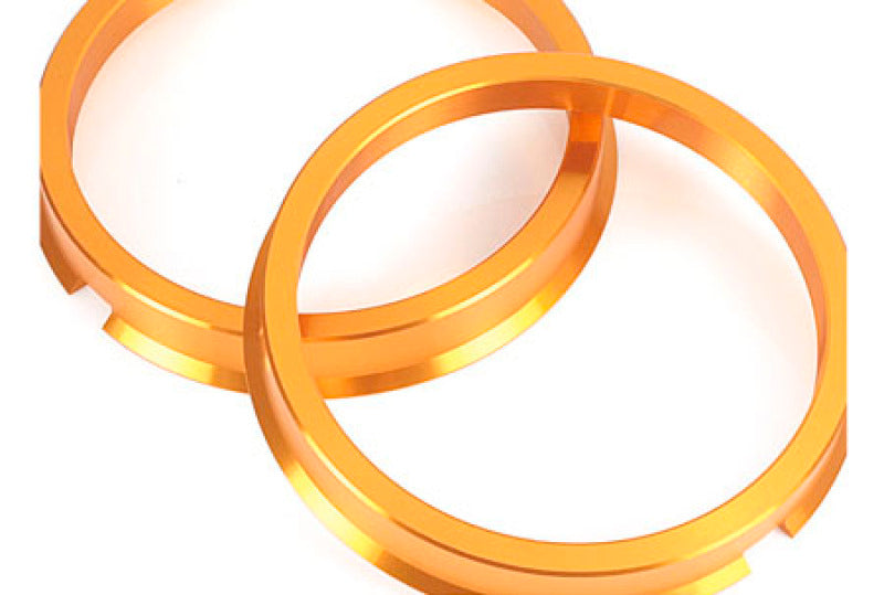 Project Kics 73/57 2 Pcs Flange Hub Centric Rings (WU7357)