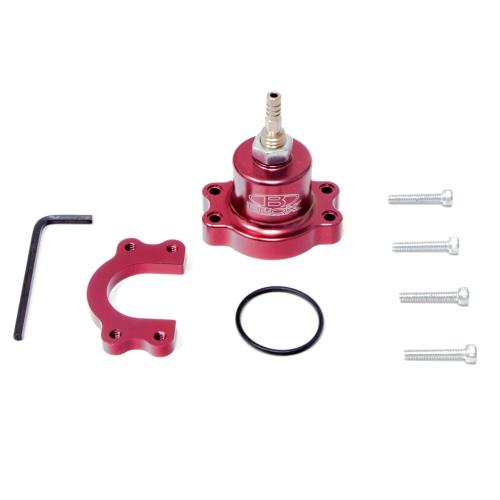 BLOX Racing Adjustable Fuel Pressure Regulator for Honda Civic, Integra, and S2000 - Part No. BLOXFBX-00402-RD