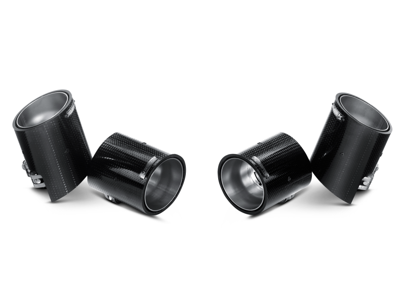 Akrapovic Carbon Tail Pipe Set for 2011-2012 BMW 1 Series M Coupe (E82) – Part Number akrTP-CT/5