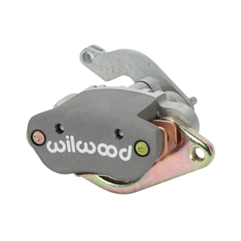 Wilwood LH MC4 Mechanical Parking Brake Caliper with 4.75-Inch Bracket and Ty3 Hard Anodized Finish