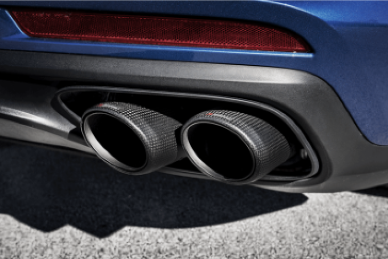 Akrapovic Carbon Tail Pipe Set for 2017-2020 Porsche Panamera Turbo | Part Number AKRTP-CT/48