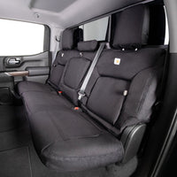 Covercraft 22-24 Toyota Tundra Carhartt Super Dux PrecisionFit Custom Second Row Seat Covers - Black (GTT4316COBK)