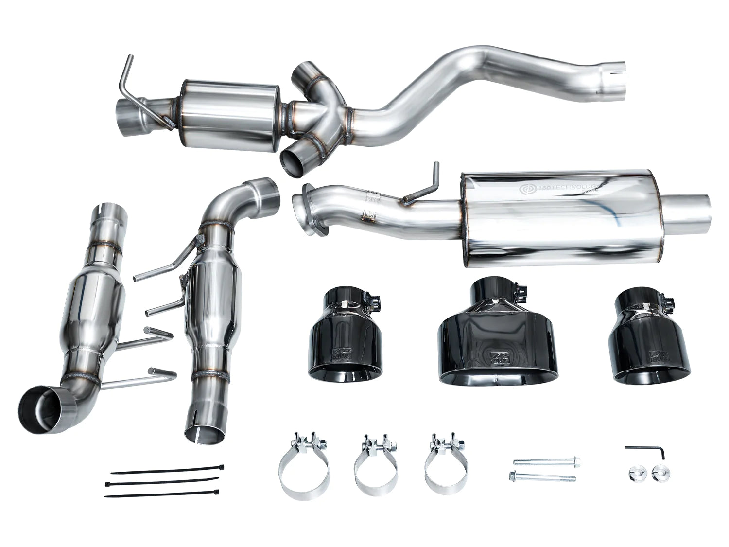 AWE Tuning 2023+ Toyota GR Corolla Touring Edition Cat-Back Exhaust with Diamond Black Tips