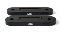 BLOX Racing Honda S2000 Front 12mm Thin Spacer Bump Steer Kit - Black (Lowered 1 inch and More)