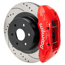 Wilwood TX4R 4-Piston Rear Brake Kit for Chevy Silverado and GMC Sierra (1999-2018) - Red