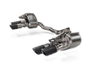 Akrapovic Slip-On Line Titanium Exhaust System for Porsche Panamera 2024+ with Carbon Tips (Part No. AKR-S-PO/T/5H)