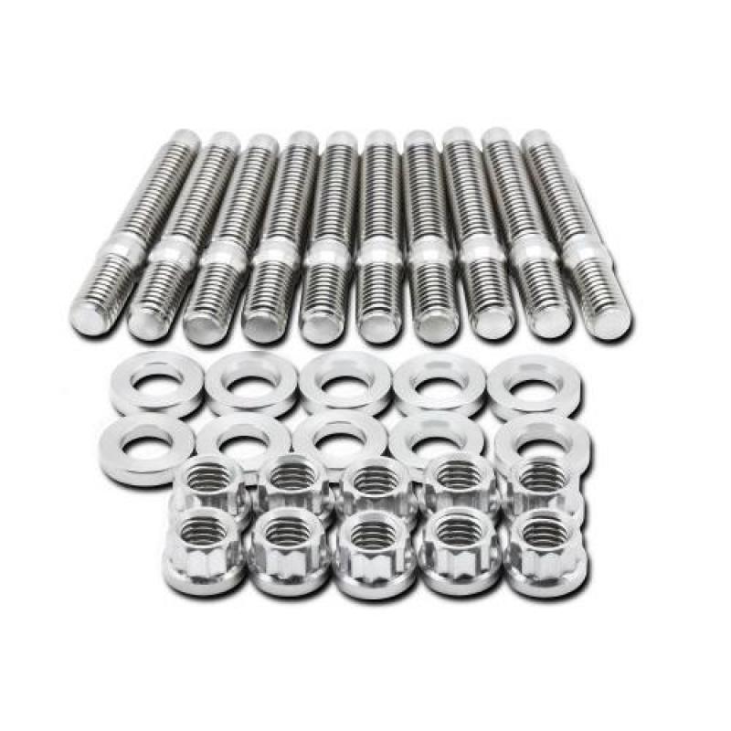 BLOX Racing M8x1.25x45mm 8-Piece Set - High-Performance Automotive Bolts