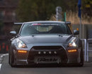 Pandem 09+ Nissan GT-R R35 Pandem Front Lip Dry Carbon (17020604)