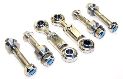 BLOX Racing Adjustable End Links Set for 1994-2001 Acura Integra and 1992-2000 Honda Civic Del Sol