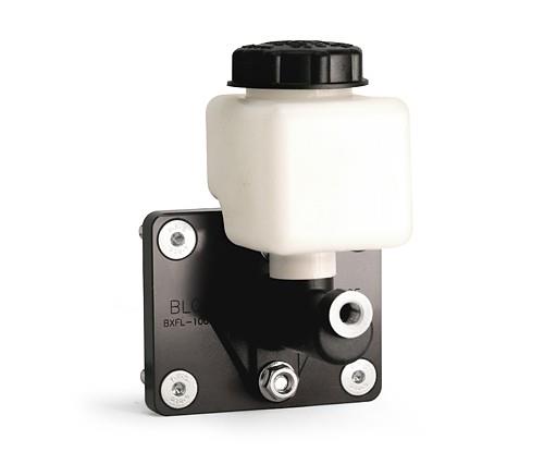 BLOX Racing Brake Booster Elimi-Plate - Black for Enhanced Brake System Performance