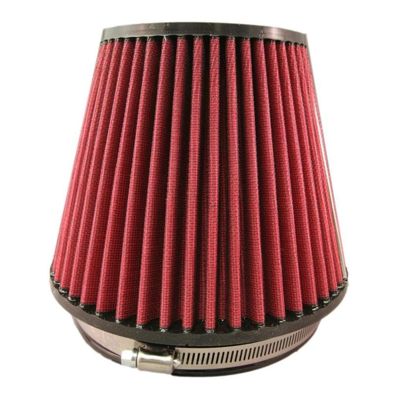 BLOX Racing Performance Filter Kit with 4.0 Inch Velocity Stack Air Filter and Silicone Hose