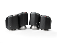 Akrapovic 2024+ BMW M5 Hexagonal Carbon Fiber Tail Pipe Set | Part akrTP-CT/79