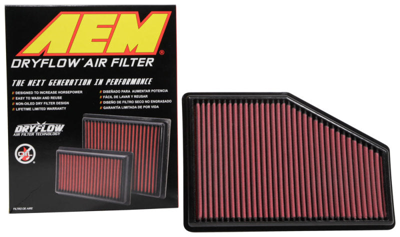 AEM Induction Dryflow Air Filter for Chevrolet Malibu 1.5L/1.8L/2.0L (2016-2020)